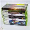 Image 1 : XBOX 360 GAMES (X9) & 1 XBOX