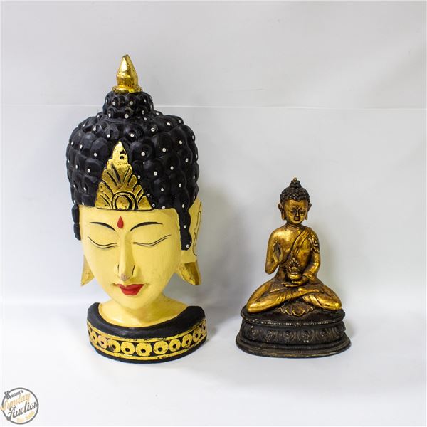 VINTAGE BUDDAH STATUES