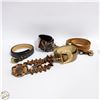 Image 1 : VINTAGE LEATHER BELTS