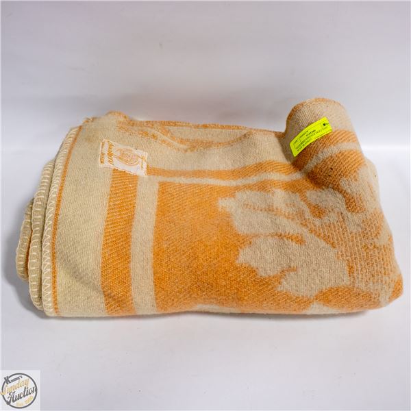 HAALBERG VINTAGE HOLLAND WOOL BLANKET