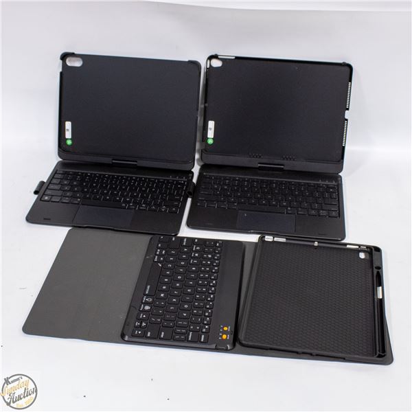 IPAD CASES WITH KEY BOARDS