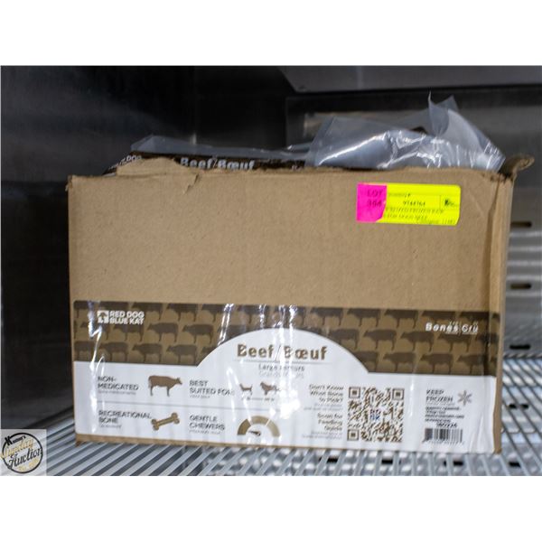 BAILIFF SEIZED FROZEN RAW BONES FOR DOGS - BEEF