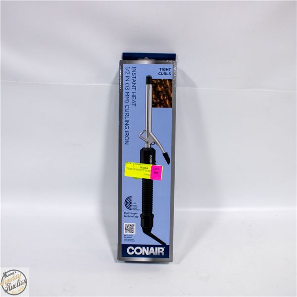 CONAIR INSTANT HEAT 1/2" CURLING IRON