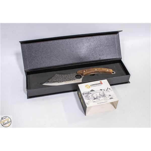 LONGQUAN KITCHEN MEAT CLEAVER IN BOX