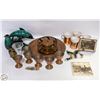 Image 1 : LOT OF ESTATE COPPER CRAFT AND MORE
