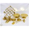 Image 1 : LOT CANDLECRAFT COLLECTION BRASS DECOR