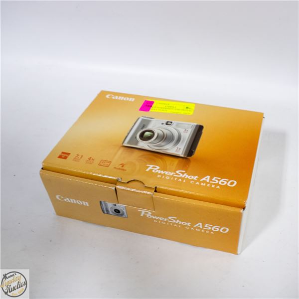 CANON POWERSHOT A560 DIGITAL CAMERA IN BOX