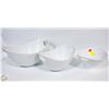 Image 1 : 3 BOAT STYLE SERVING BOWLS