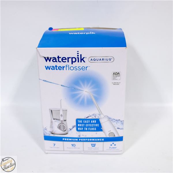 NEW IN BOX - AQUARIUS WATERPIK WATER FLOSSER