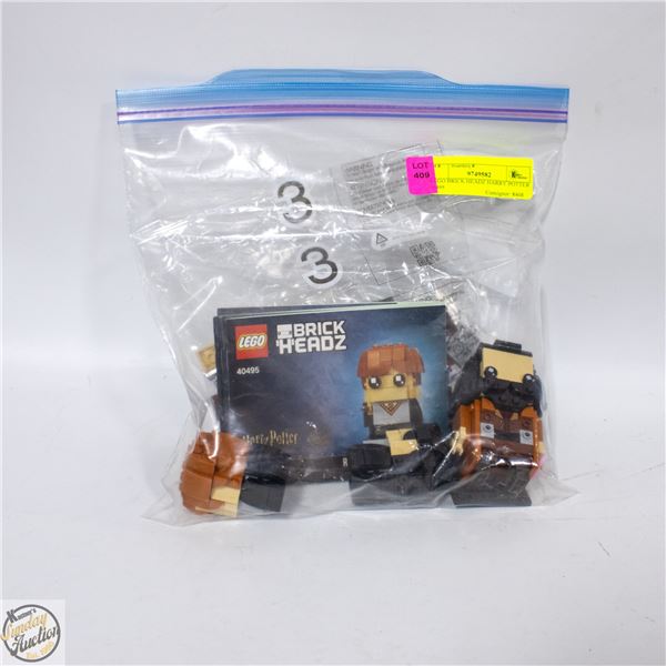 LEGO BRICK HEADZ HARRY POTTER 40495