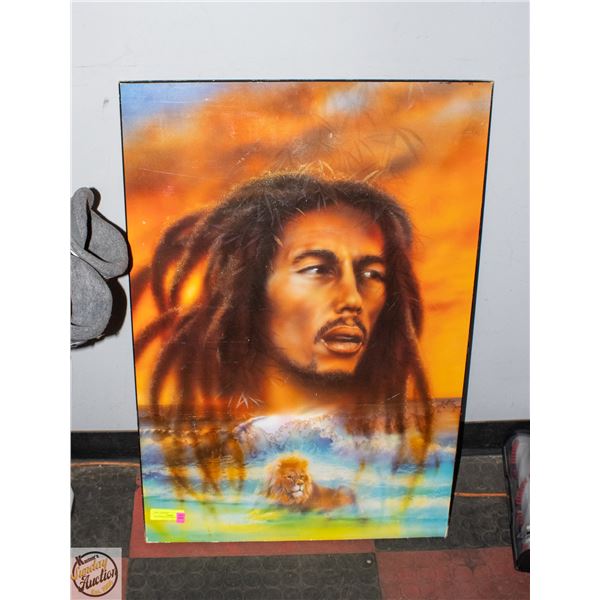 BOB MARLEY PICTURE, 24" X 36"