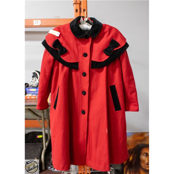 CHILDS WOOL PIERRE CARDIN COAT