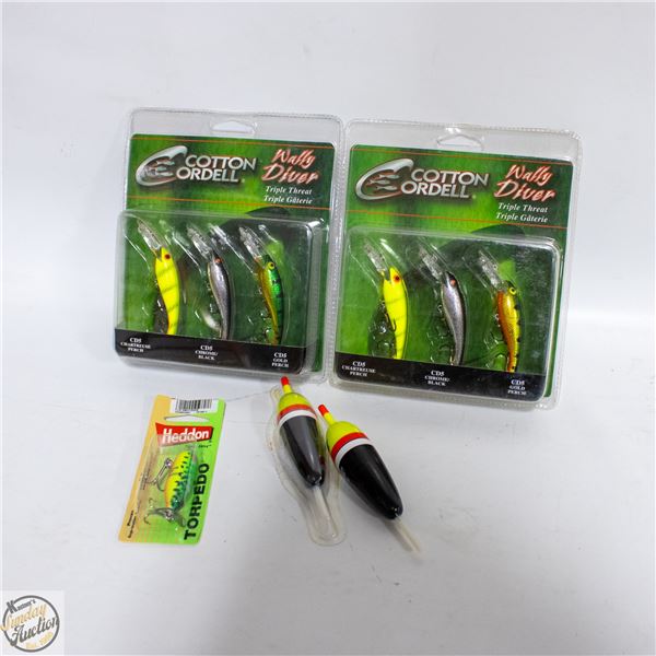 LOT OF VARIOUS FISHING LURES