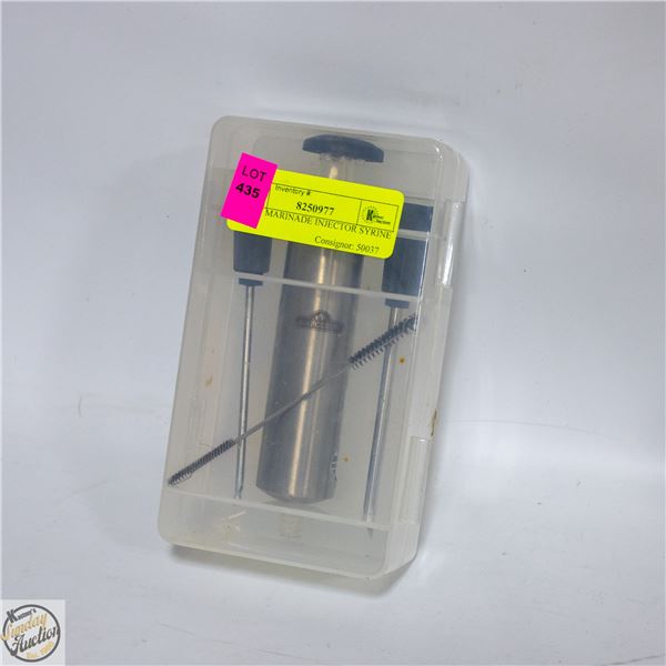 MEAT MARINADE INJECTOR SYRINE SET