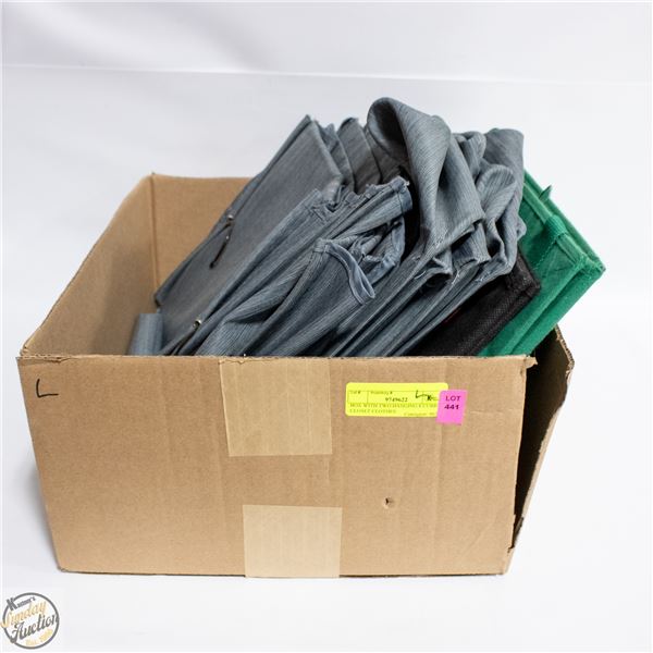 BOX WITH TWO HANGING 6 CUBBY CLOSET CLOTHES