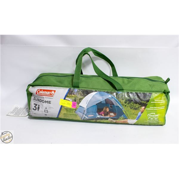 COLEMAN SUNDOME 3 PERSON TENT