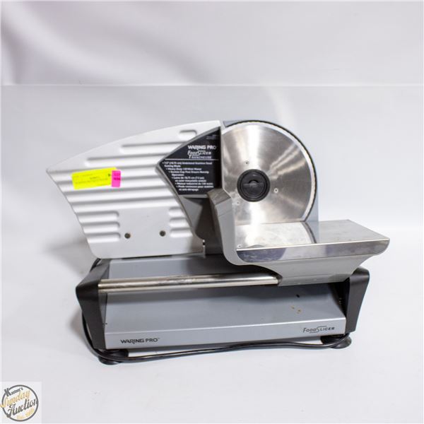 WARNING PRO MEAT SLICER