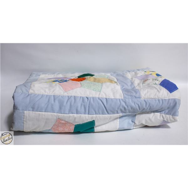 ESTATE HAND MADE PATCH WORK QUILT