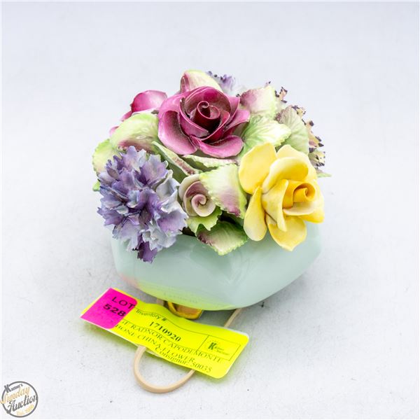 VINTAGE RADNOR CAPODEMONTE STYLE BONE CHINA FLOWER
