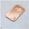Image 1 : 1 OZ COPPER BAR