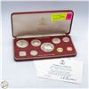 Image 1 : #5255-1976 9 COIN PROOF SET WITH CERTIFICATE OF