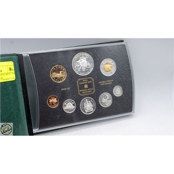 #5254-ROYAL CANADIAN MINT 2001 NATIONAL BALLET OF