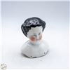 Image 1 : ANTIQUE PORCELAIN DOLL SHOULDER HEAD BUST 19TH