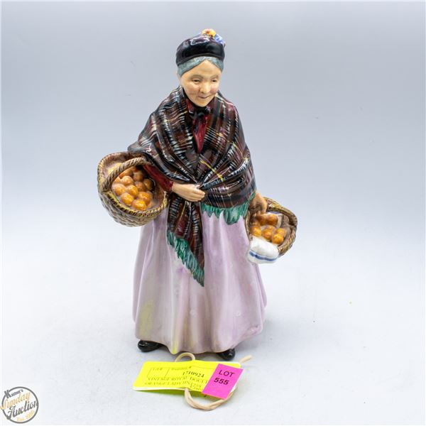 VINTAGE ROYAL DOULTON ORANGE LADY HN1759