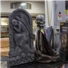 Image 1 : FOAM TOMBSTONE SOLD WITH ANIMATED GHOUL DECOR