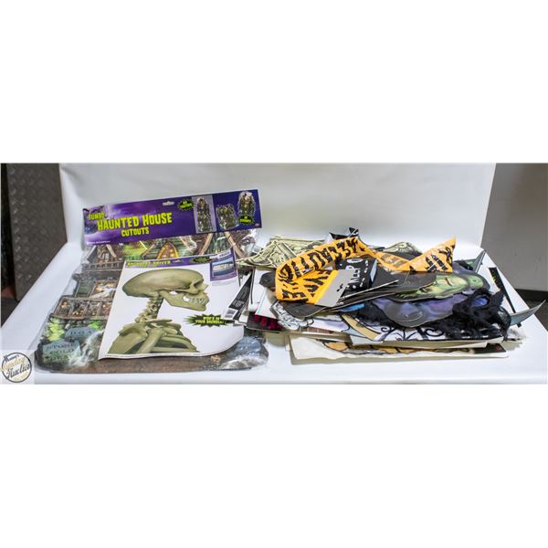 LOT OF ASSORTED HALLOWEEN DECOR