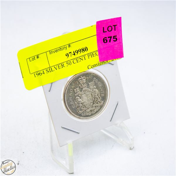 1964 SILVER 50 CENT PIECE