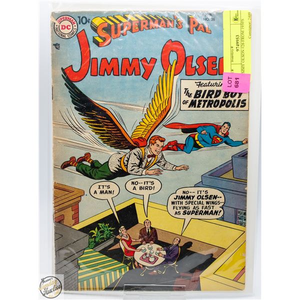 JIMMY OLSON #26 FROM 1950'S