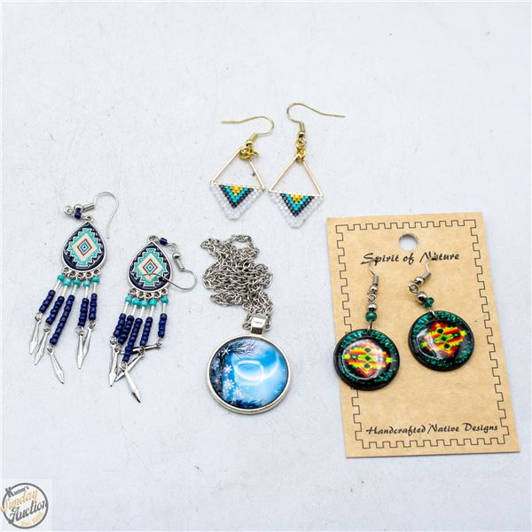LOT OF ABORIGINAL JEWELRY