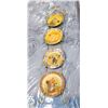 Image 1 : METAL 4 PLATE HOLDER WITH PAINTED PLATES