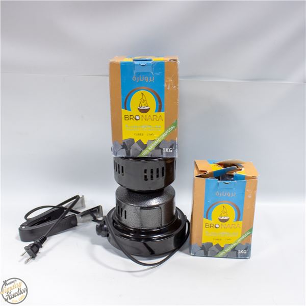 FLAT WITH SIMBA CHARCOAL BURNER AND TWO