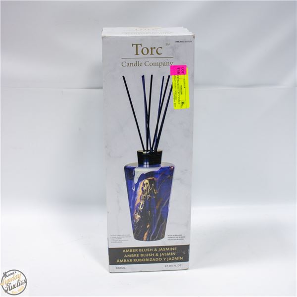 NEW REPACKED TORC CANDLE COMPANY REED DIFFUSER