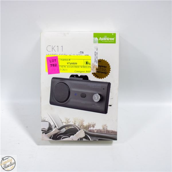 BRAND NEW AVANTREE WIRELESS CAR KIT CK11