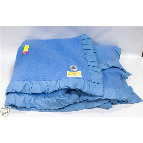 WOODWARDS FULL SIZE WOOL BLANKET