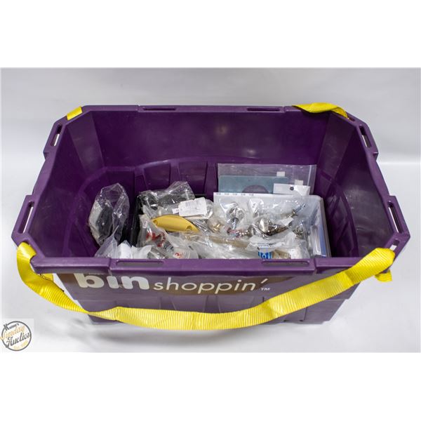 BIN OF DRAWER PULLS AND MORE