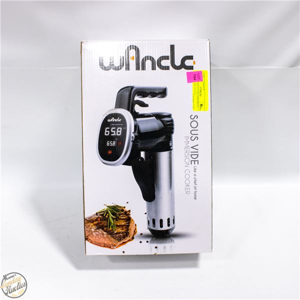 WANCLE SOUS VIDE IMMERSION COOKER, 850 WATTS