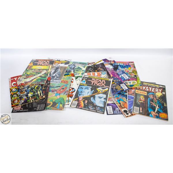 LOT OF VINTAGE AND NEW COMICS