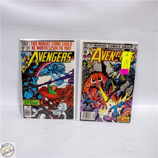 AVENGERS #199 & 226