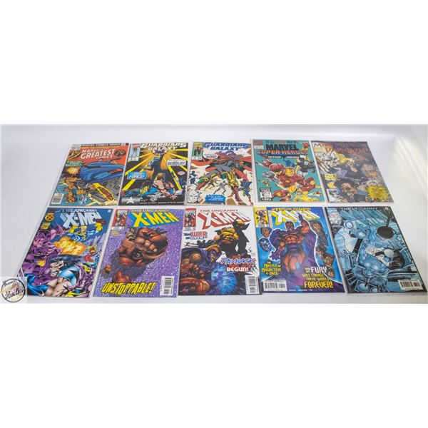 LOT OF 10 CLASSIC COMICS