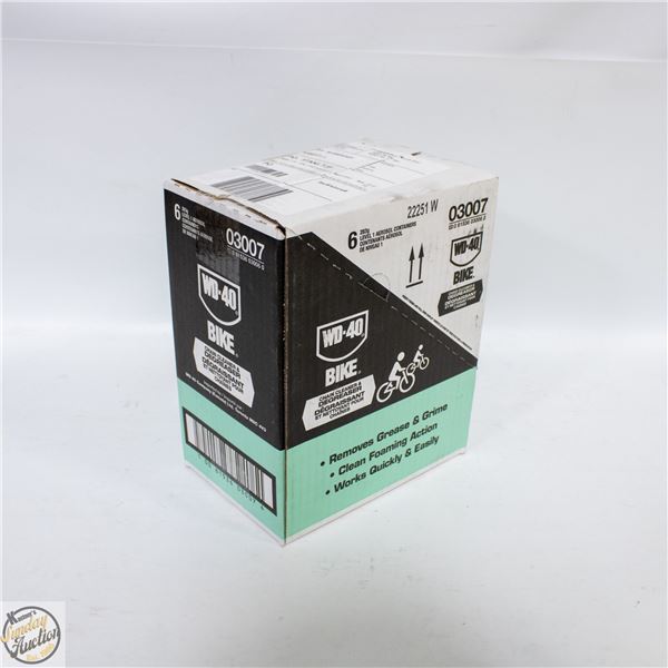CASE OF 6 CANS WD40 DEGREASER