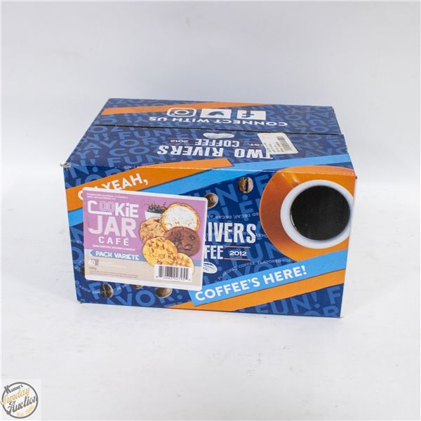 CASE OF TWO RIVERS KEURIG STYLE COFFEE PODS