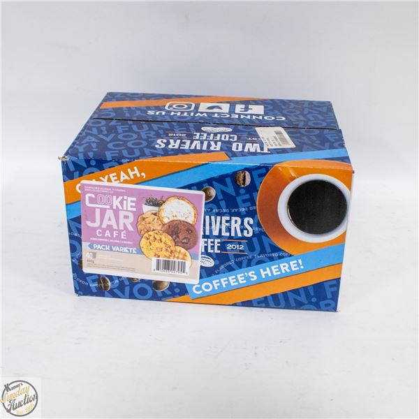 CASE OF TWO RIVERS KEURIG STYLE COFFEE PODS