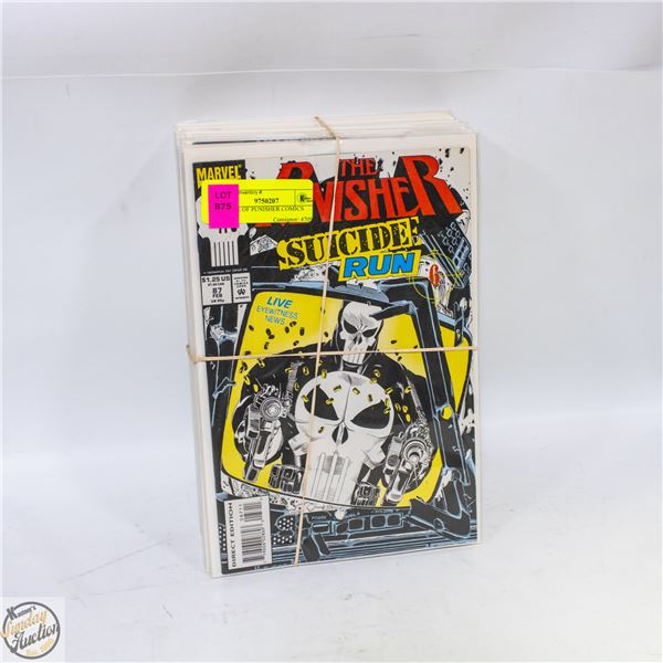 BUNDLE OF PUNISHER COMICS