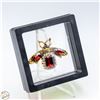 Image 1 : NEW VINTAGES INSPIRED BEE BROOCH RED