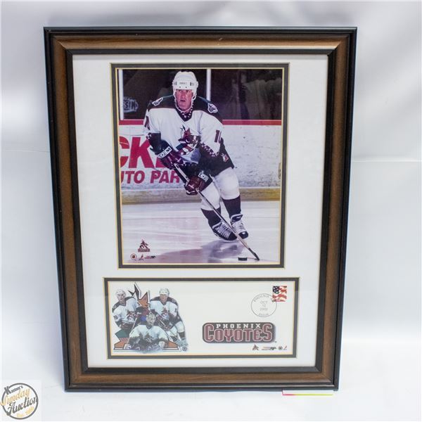 TONY AMONTE & PHEONIX FRAMED COMMEMORATIVE PIECE