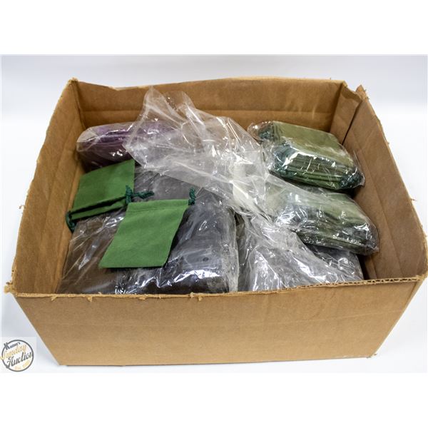 BOX OF SMALL GIFT BAG SIZE 4" X 3" MULTI-COLOR